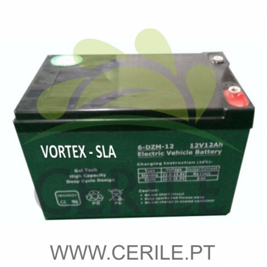 BATERIA CHUMBO BICICLETAS ELÉTRICAS VOTEX SLA 12V 12AH