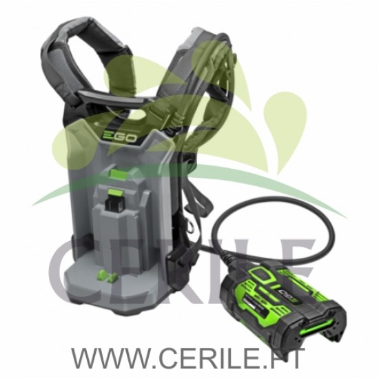 KIT EGO POWER BH1001 SUPORTE COSTAS PARA BATERIA BH1000 + ARNÊS SIMPLES + ADAPTADOR ADB1000