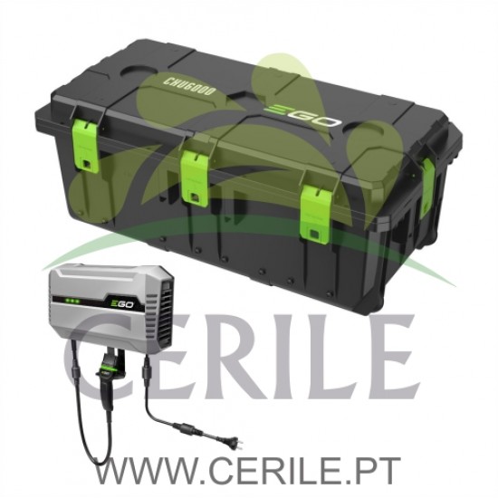 CAIXA DE CARREGAMENTO (6 PORTAS) EGO POWER CHU6000 + CARREGADOR CHV1600E