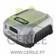 CARREGADOR PROFISSIONAL PARA BATERIA DE COSTAS EGO POWER 550W CHX5500E