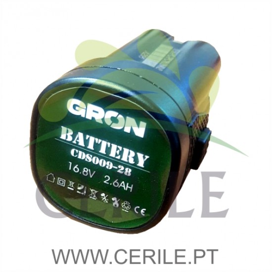 BATERIA LITIO GRON 2.6AH 16.8V