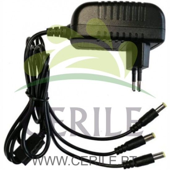 CARREGADOR BATERIA 3 SAÍDAS VOLPI KV300R72