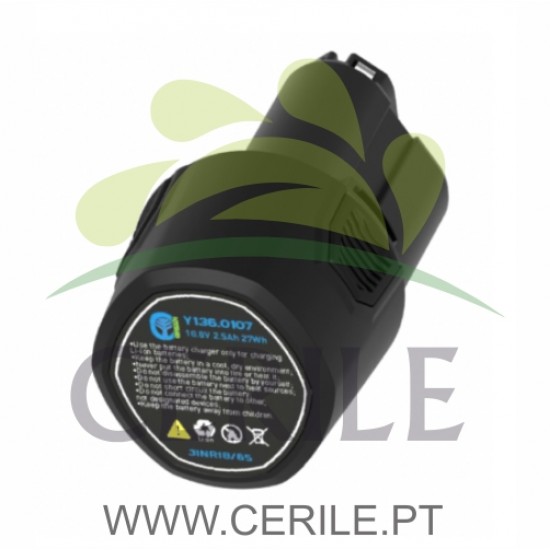 BATERIA DE LITIO 12,6V 2,5AH CAMPAGNOLA