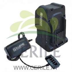 KIT BATERIA CARTUCHO 36V 5AH + CARREGADOR ZANON 