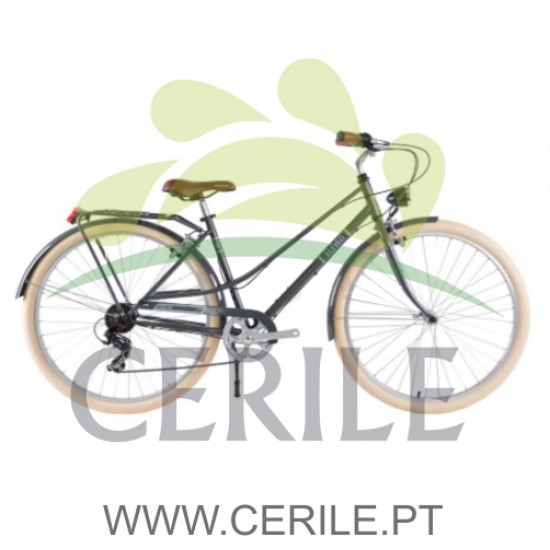BICICLETA 700 ELEVEN FADE SENHORA 7V CINZA