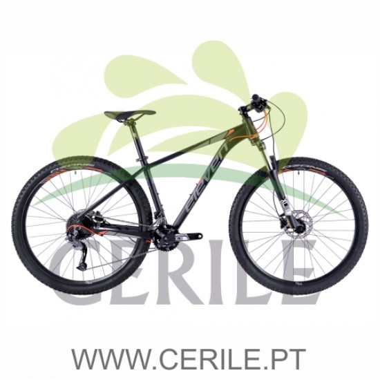 BICICLETA 29 ELEVEN ELITE 1.0 ALUMÍNIO PRETO E VERMELHO - L