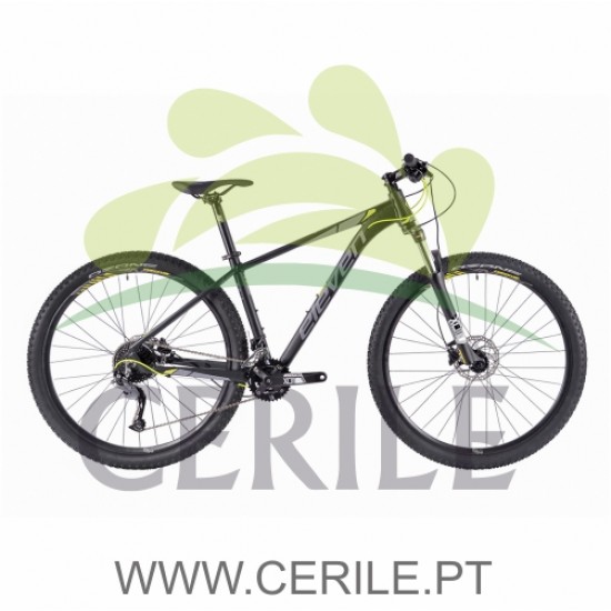 BICICLETA 29 ELEVEN ELITE 1.0 ALUMÍNIO ( DISCO HIDRÁULICO-SUSPENSÃO ) 9X2V PRETO / AMARELO M