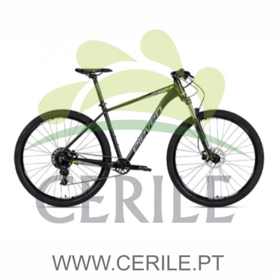 BICICLETA 29 ELEVEN ELITE 3.0 ALUMÍNIO 11X1V PRETO / VERDE M