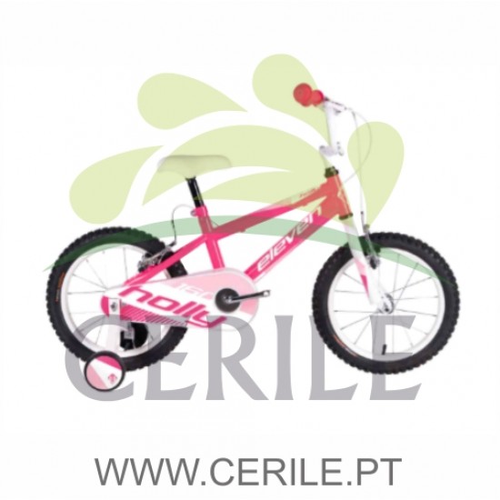 BICICLETA CRIANÇA 16 ELEVEN HOLLY MENINA ROSA