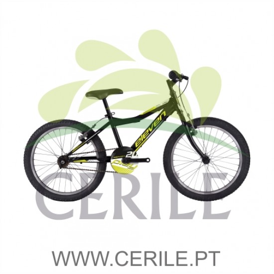 BICICLETA CRIANÇA 20 ELEVEN PLAY MENINO PRETA