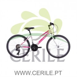 BICICLETA 26 ELEVEN PLAY MENINA 21V CINZA/ROSA BICICLETA 26 ELEVEN PLAY MENINA 21V CINZA/ROSA
