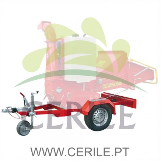 REBOQUE HOMOLOGADO PARA BIOTRITURADOR CARAVAGGI SERIE BIO 230