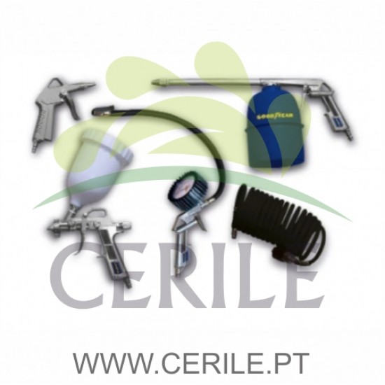 KIT PARA COMPRESSOR DE AR COMPRIMIDO GOODYEAR GY05AK