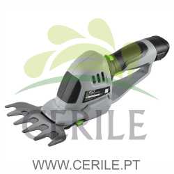 KIT TESOURA DE ARBUSTOS / ERVA BATERIA 12V EGO POWER CHT2001E (BATERIA 2AH + CARREGADOR)