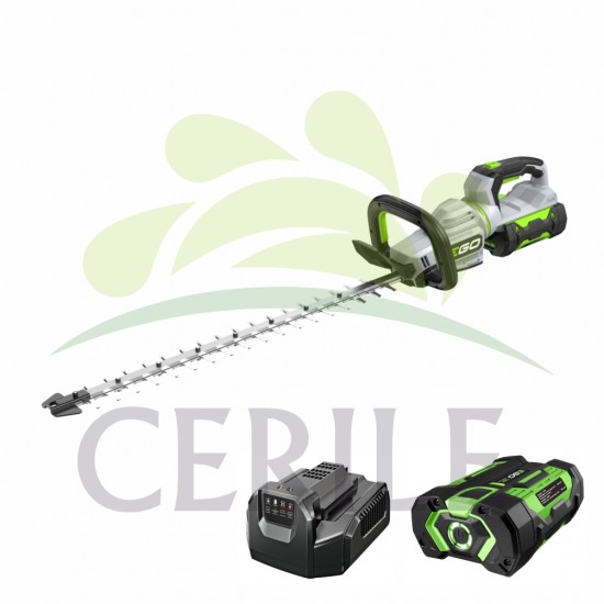 KIT CORTA SEBES A BATERIA EGO POWER HT2601E 66CM (BATERIA 2,5AH + CARREGADOR)