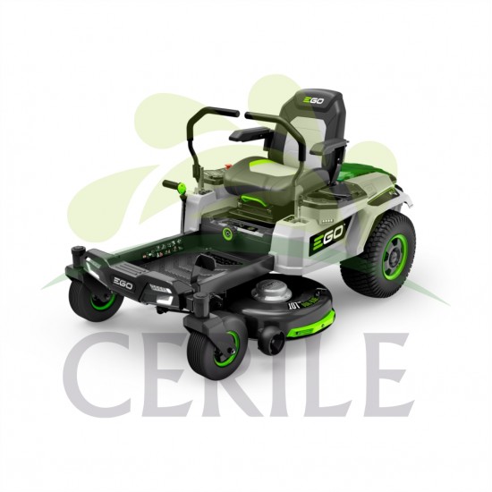 CORTA RELVA BATERIA ZERO-TURN EGO POWER ZT-4200E-L + CARREGADOR 1600W + TAMPÃO MULCHING