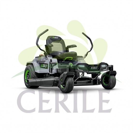 CORTA RELVA BATERIA ZERO-TURN EGO POWER ZT-4200E-L + CARREGADOR 1600W + TAMPÃO MULCHING