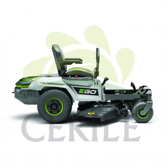 CORTA RELVA BATERIA ZERO-TURN EGO POWER ZT-4200E-L + CARREGADOR 1600W + TAMPÃO MULCHING