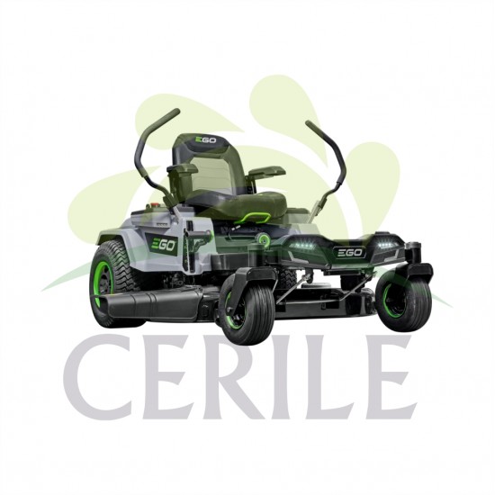 CORTA RELVA BATERIA ZERO-TURN EGO POWER ZT-4200E-L + CARREGADOR 1600W + TAMPÃO MULCHING