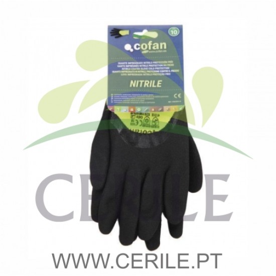 LUVAS DE PROTEÇÃO CONTRA FRIO NITRILO COFAN 