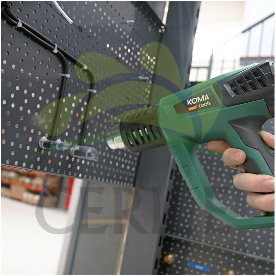 PISTOLA DE CALOR ELETRICA 2000W KOMA TOOLS