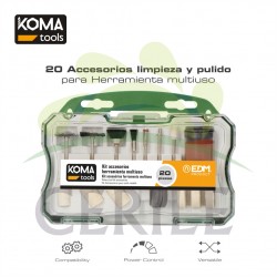 KIT LIMPAR E POLIR 20 PEÇAS 