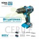 BERBEQUIM 20V SEM ESCOVAS (SEM BATERIA E CARREGADOR) MANDRIL PRO SERIES BATTERY KOMA TOOLS