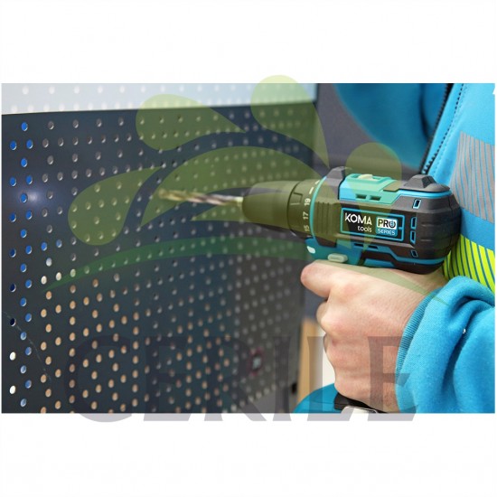 BERBEQUIM 20V SEM ESCOVAS (SEM BATERIA E CARREGADOR) MANDRIL PRO SERIES BATTERY KOMA TOOLS