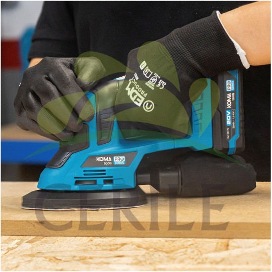 LIXADORA TIPO MOUSE 20V (SEM BATERIA E CARREGADOR) BATERIA KOMA TOOLS PRO SÉRIE 