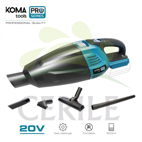 ASPIRADOR 20V (SEM BATERIA E CARREGADOR) KOMA TOOLS PRO SERIES BATTERY