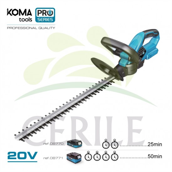 CORTA SEBES 20V (SEM BATERIA E CARREGADOR) KOMA TOOLS PRO SERIES BATTERY