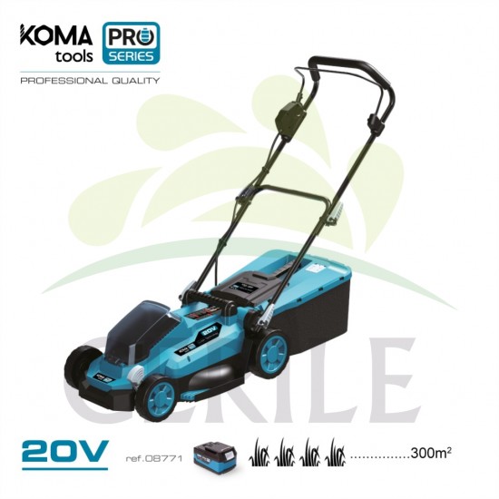 CORTA RELVA BATERIA 20V (SEM BATERIA E CARREGADOR) 97X93CM KOMA TOOLS PRO SERIES BATTERY