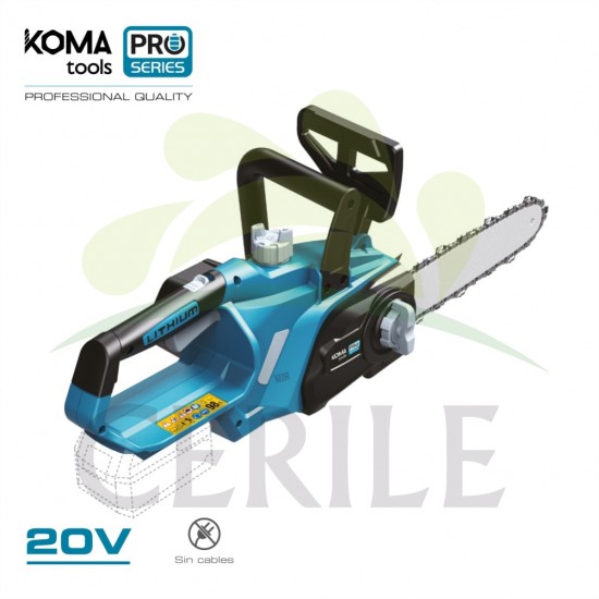 MOTOSSERRA 20V (SEM BATERIA E CARREGADOR) KOMA TOOLS PRO SERIES BATTERY