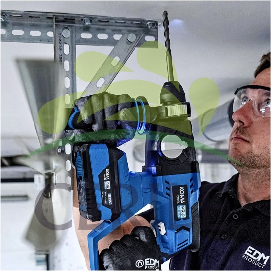 BERBEQUIM DE MARTELO DEMOLIDOR 20V KOMA TOOLS PRO SERIES BATTERY