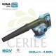 ASPIRADOR SOPRADOR 20V (SEM BATERIA E CARREGADOR) KOMA TOOLS PRO SERIES BATTERY