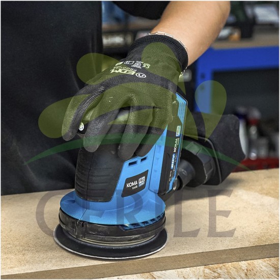 LIXADORA EXCENTRICA 20V BRUSHLESS (SEM BATERIA E CARREGADOR) KOMA TOOLS PRO SERIES BATTERY