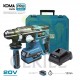 KIT BERBEQUIM DE MARTELO DEMOLIDOR 20V KOMA TOOLS PRO SERIES BATTERY