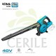 SOPRADOR - ASPIRADOR - TRITURADOR 40V (SEM BATERIAS NEM CARREGADOR) KOMA TOOLS EDM