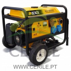 GERADOR BENZA BZ 8500, 8 KVA MONOFÁSICO A GASOLINA