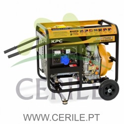 GERADOR KPC KDG7500E MONOFÁSICO - DIESEL