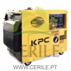 GERADOR KPC KDG7500TA3 TRIFÁSICO - DIESEL