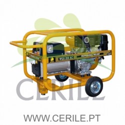 MOTOSOLDADOR BENZA WG200 AC - 7 KVA / 200 A - MONOFÁSICO GASOLINA