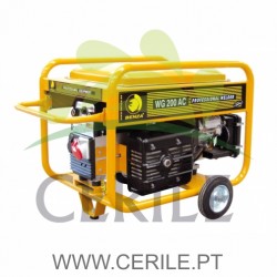 MOTOSOLDADOR BENZA WG200 AC - 7 KVA / 200 A - MONOFÁSICO GASOLINA