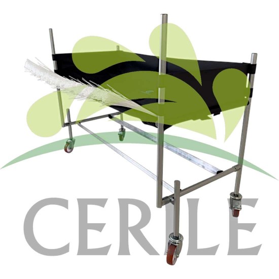 CARRINHO DE COLHEITA DE MIRTILOS