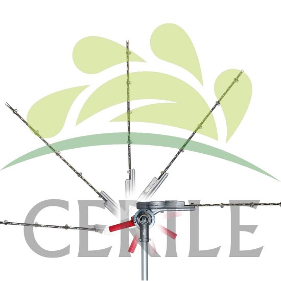 CORTA SEBES EM ALTURA GASOLINA EFCO DS 2410HL VARA 2,40 METROS