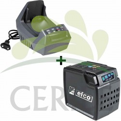 KIT ROÇADORA BATERIA EFCO DSI 30 + BATERIA 2.0AH + CARREGADOR