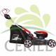 KIT CORTA RELVA BATERIA EFCO LRI 44P + BATERIA 5 AH + CARREGADOR