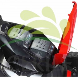 KIT CORTA RELVA BATERIA EFCO LRI 44P + BATERIA 5 AH + CARREGADOR