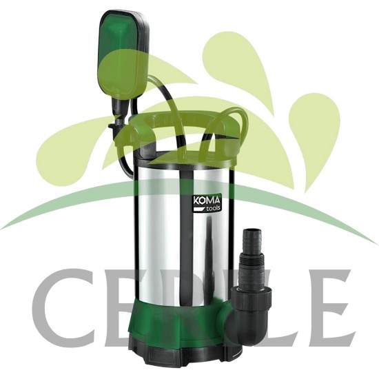 BOMBA DE ÁGUA SUBMERSÍVEL ÁGUAS LIMPAS KOMA TOOLS 500W