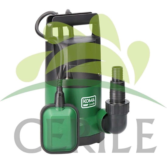BOMBA DE ÁGUA SUBMERSÍVEL ÁGUAS LIMPAS KOMA TOOLS 400W